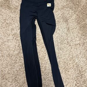 Tracksmith Session 7/8 Black Women's Running Leggings